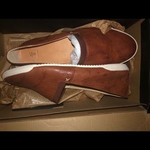 COPY - Frye 100% Leather Cognac Slip Ons